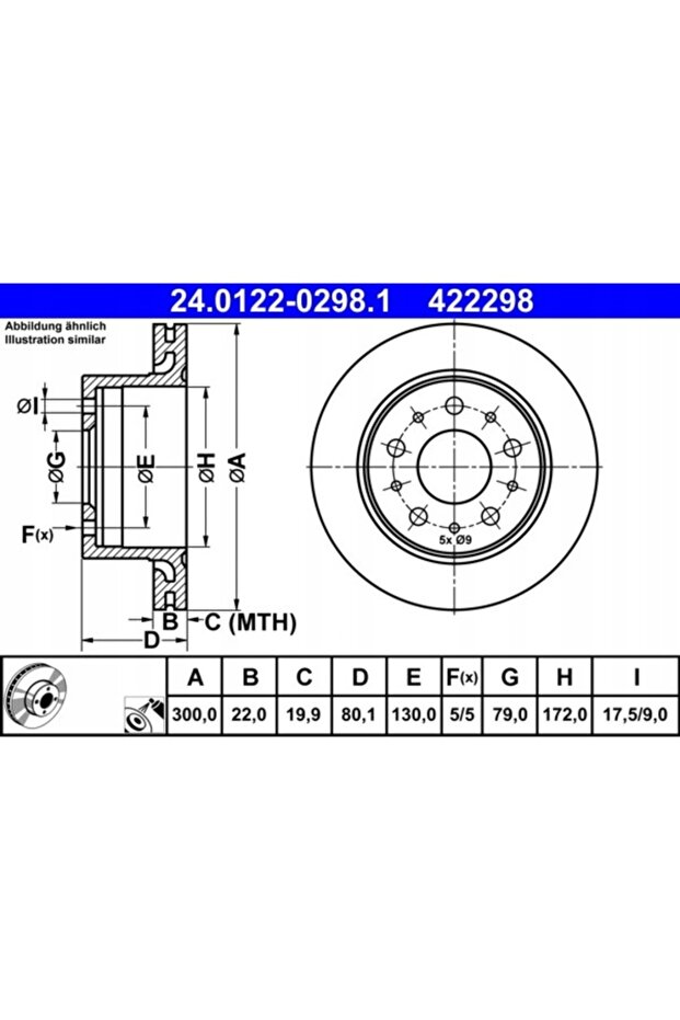 Спирачен диск - 2