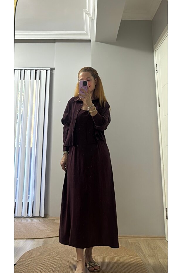 Gömlekli elbise - 3