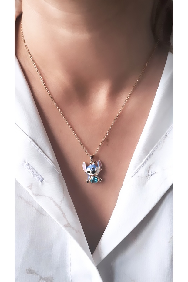 Lilo Stitch Çelik Kolye05 - 3