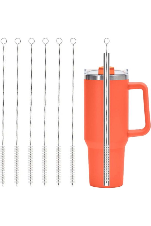 Thermos and thermos straw cleaning brush 4 pieces thermos accessories straw thermos