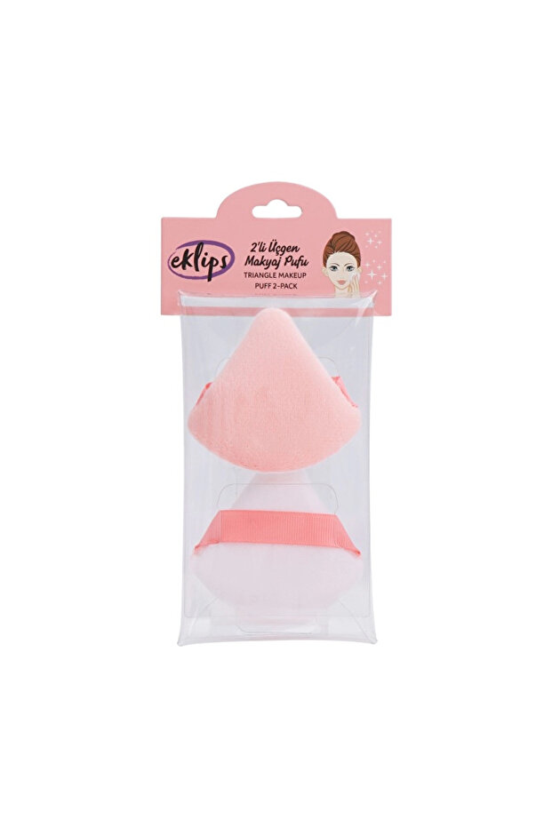 2'li Üçgen Makyaj Puffu - 1