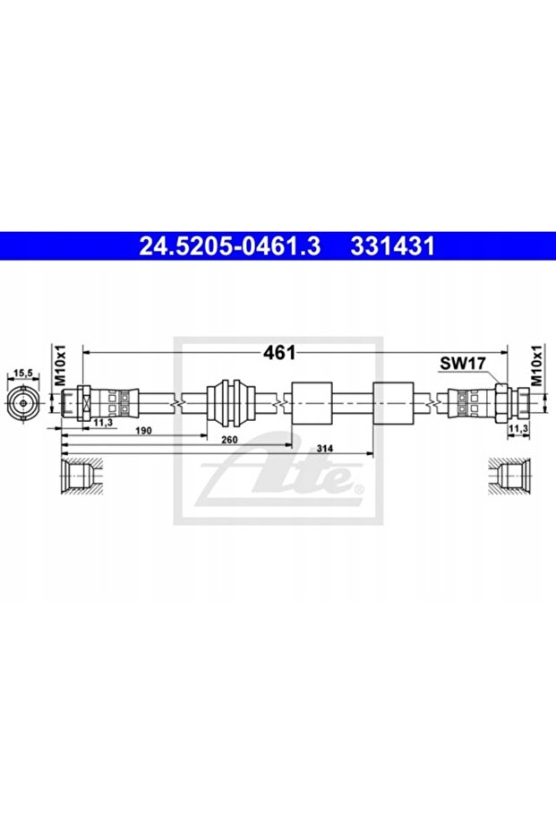 Спирачен маркуч - 2
