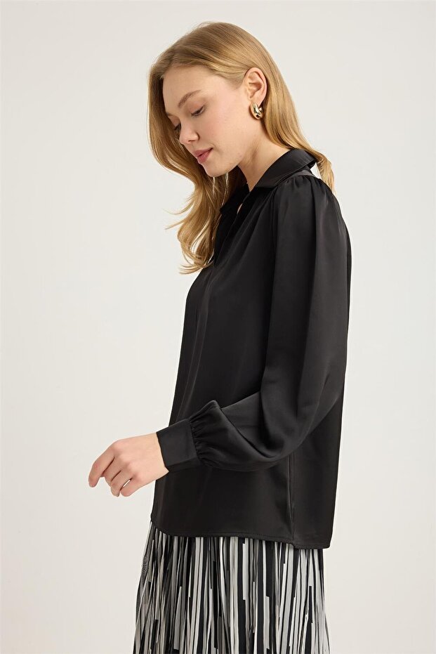 بلوزة بياقة - 2