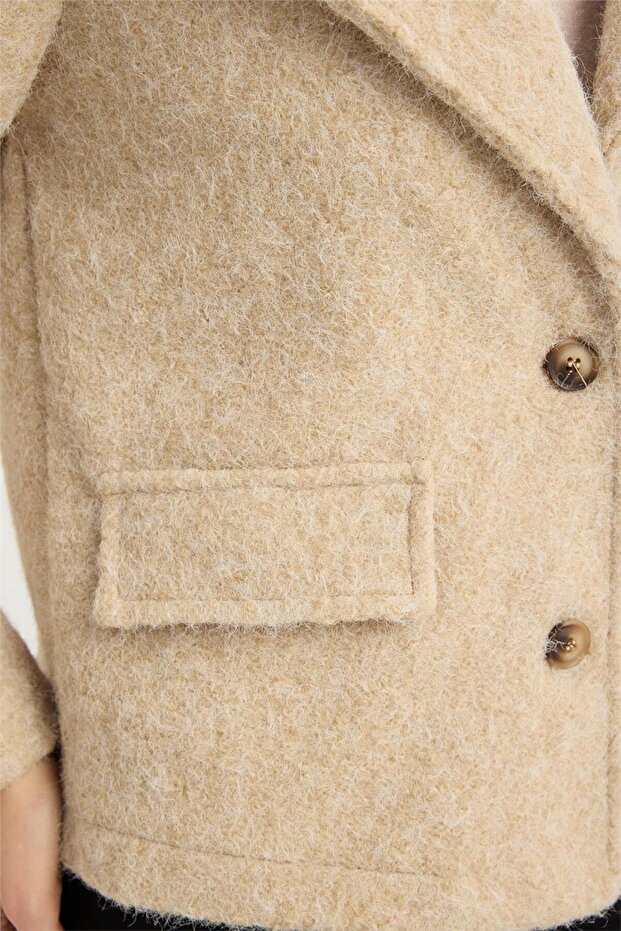 Kırçıllı Kısa Ceket - 4