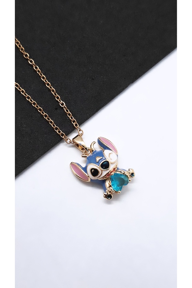 Lilo Stitch Çelik Kolye05 - 4
