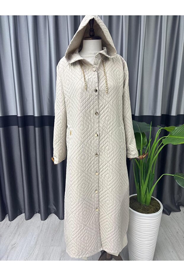 قبعة مطرزة بنمط هندسي مطرز - 2