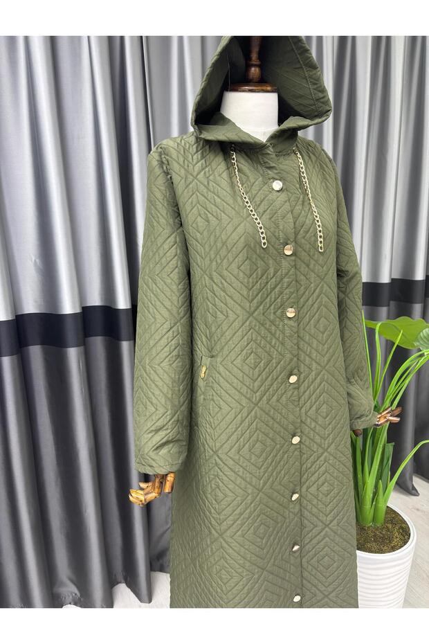 قبعة مطرزة بنمط هندسي مطرز - 5