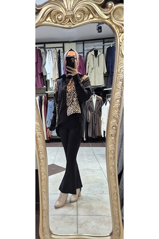 Simetrik kesim gömlek - 2