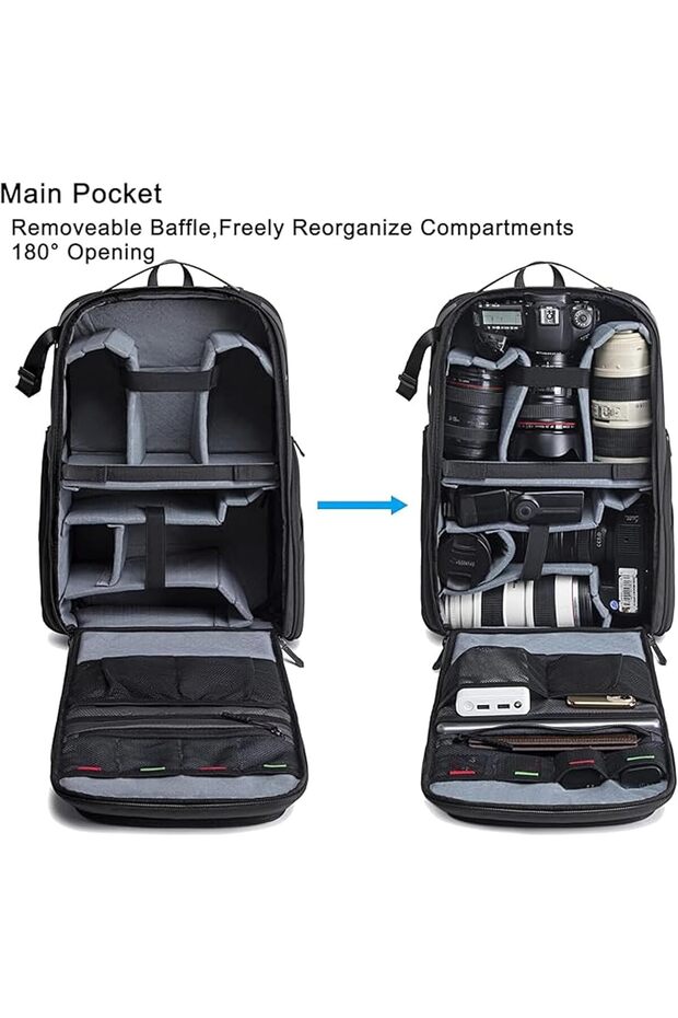 حقيبة ظهر احترافية للكاميرا - 8