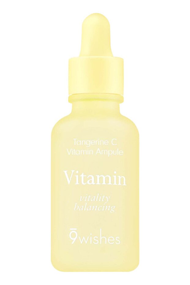 Tangerine C Vitamin Ampule – Brightening Face Serum for Radiant, Balanced Skin