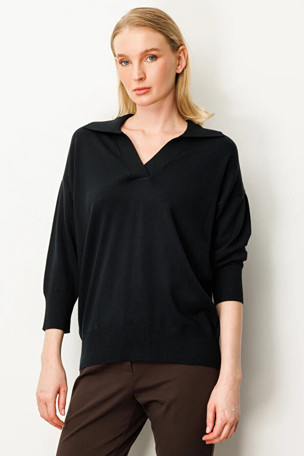 Truvakar Sleeve Knitwear Sweater 65301