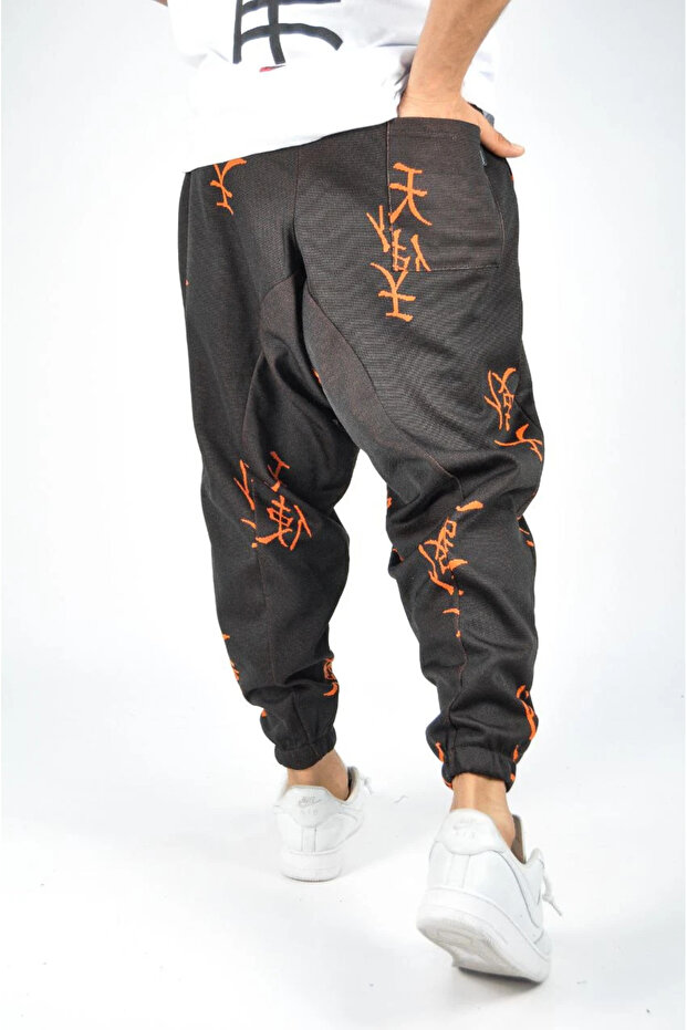 Patterned Shalwar with Elastic Waist - 3