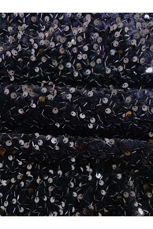 LUNA PULLU BONCUKLU KADİFE CROP - 3