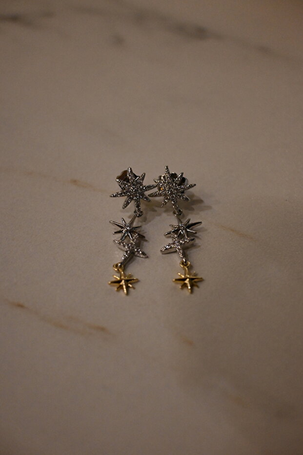 أقراط نجمية متدلية - 1