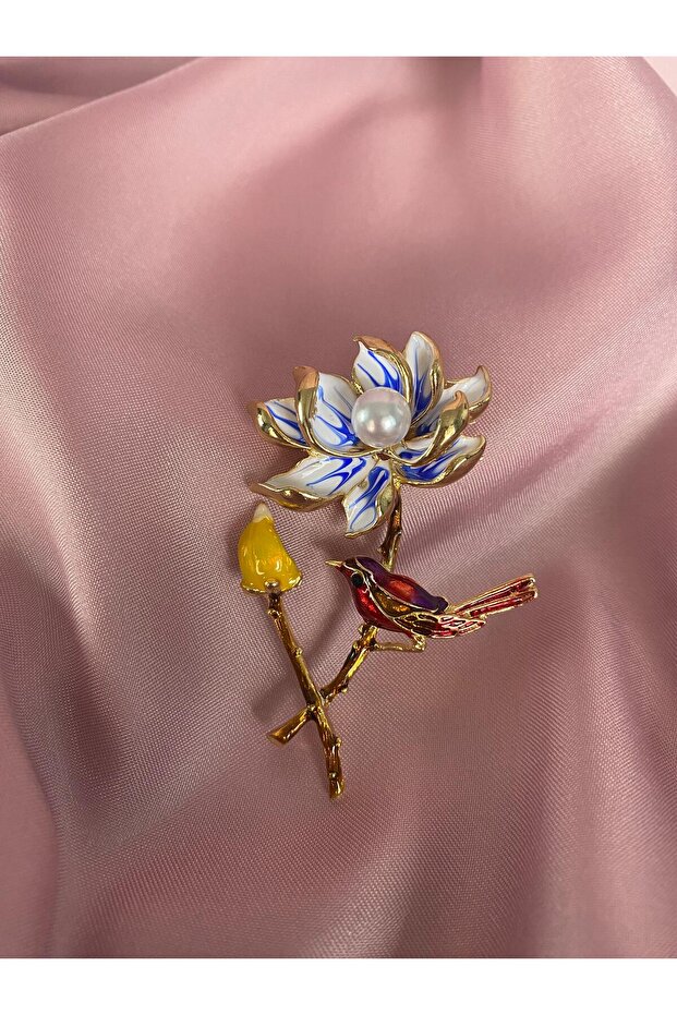 Mine Çiçeği Broş - 5