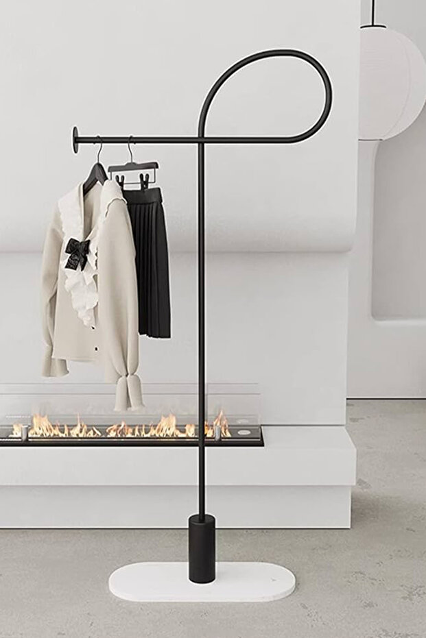 حامل شماعة لتعليق الملابس والمعاطف متعدد الاستخدامات - 1