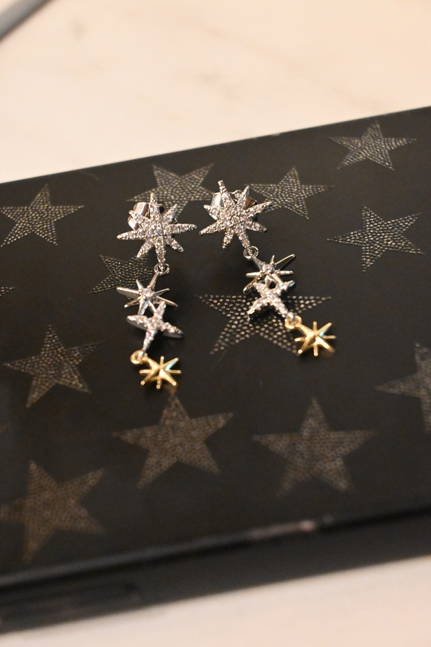 أقراط نجمية متدلية - 3