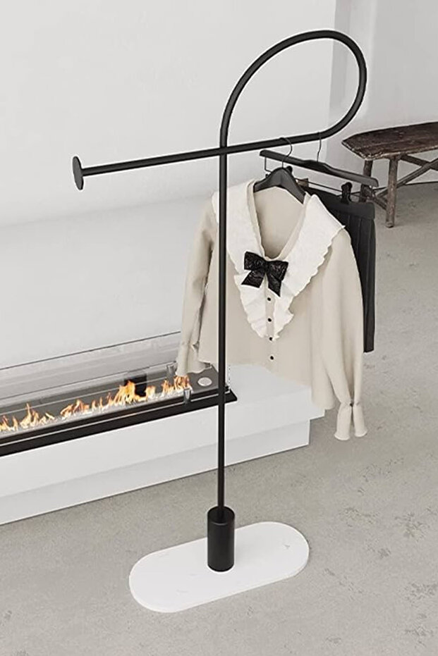 حامل شماعة لتعليق الملابس والمعاطف متعدد الاستخدامات - 4