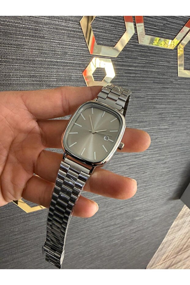 Takvimli Çelik Kordon Erkek Kol Saat - 4