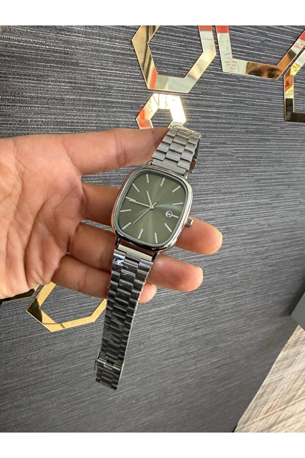 Takvimli Çelik Kordon Erkek Kol Saat - 4