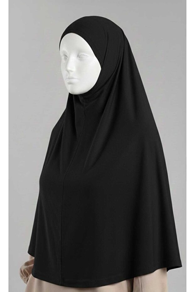 Pratik Peçeli Tek Parça Namaz Başörtüsü - 1