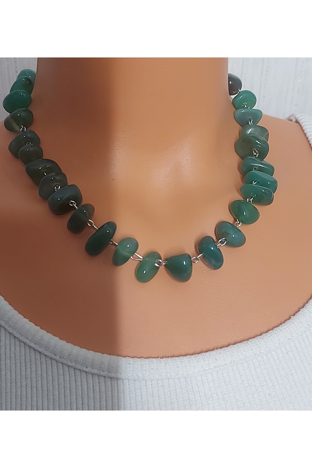 قلادة حجر العقيق - 2