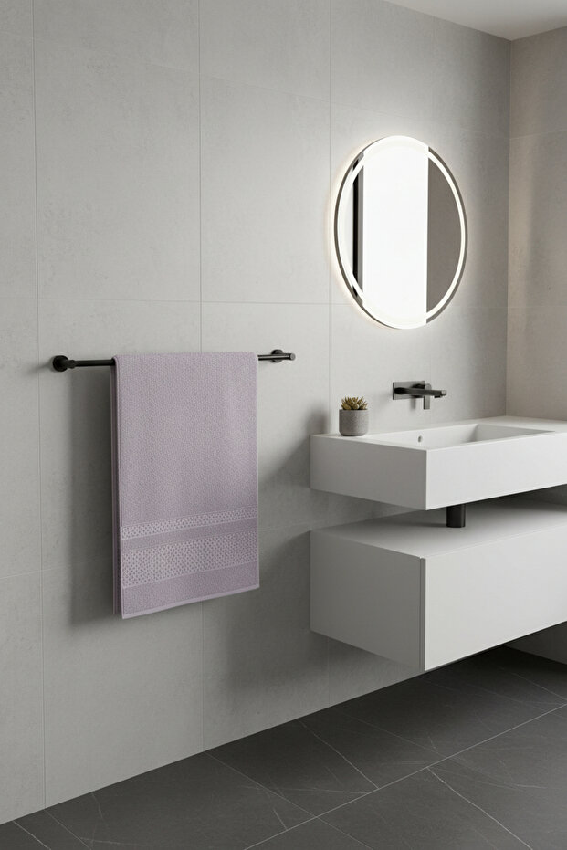 2-Piece Honeycomb Hand Towel - 50X90 Cm, 195 Gr, 100% Cotton