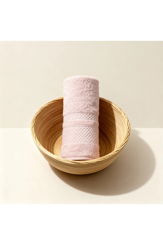 2-Piece Honeycomb Hand Towel - 50X90 Cm, 195 Gr, 100% Cotton