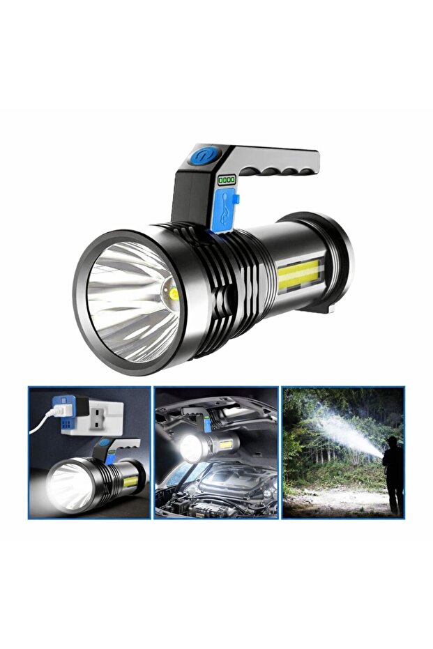 Battery-powered flashlight - 1