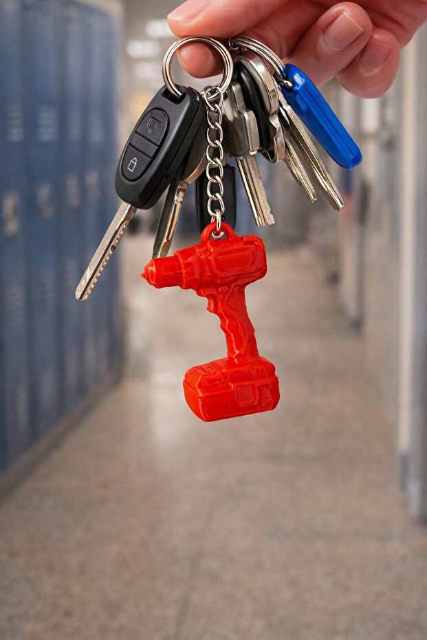 Mini thread keychain - 1