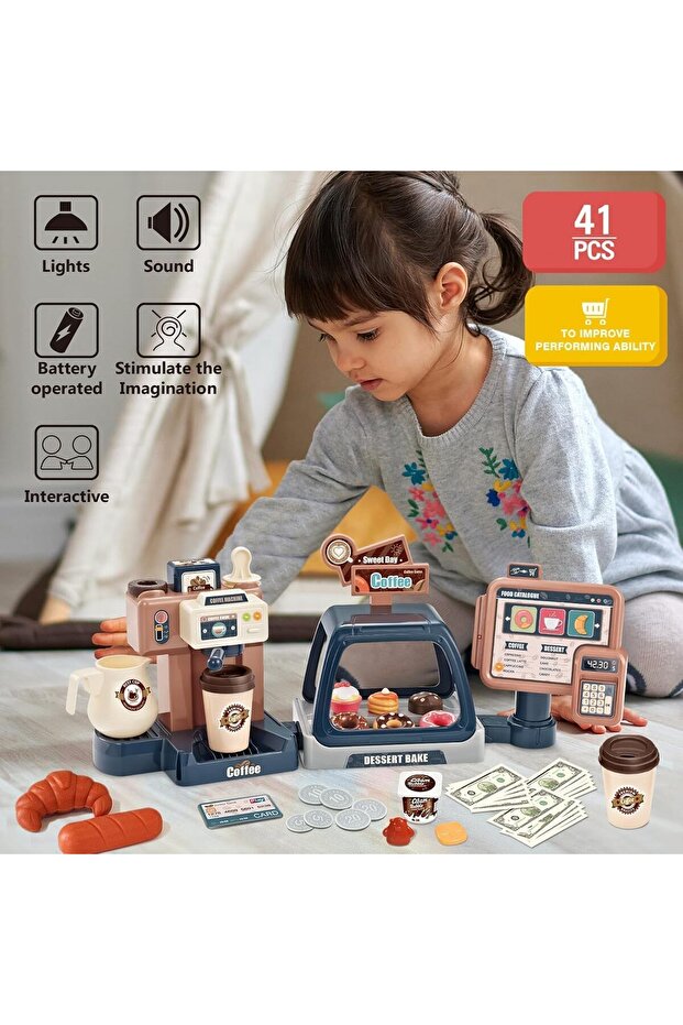 Coffee Maker Toy Set - 5