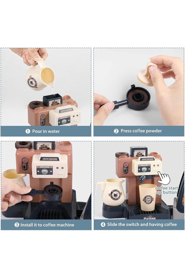 Coffee Maker Toy Set - 4