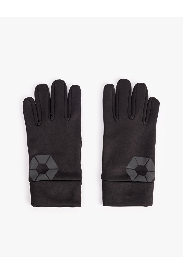 Touch Geometric Printed Glove