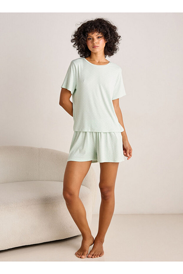 شورت بنسيج مضلع - 2