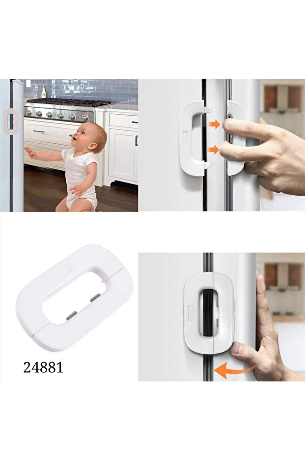 AWH Fridge Locks for Children Refrigerator Lock Child Safety Refrigerator Lock Multi-Function Lock C