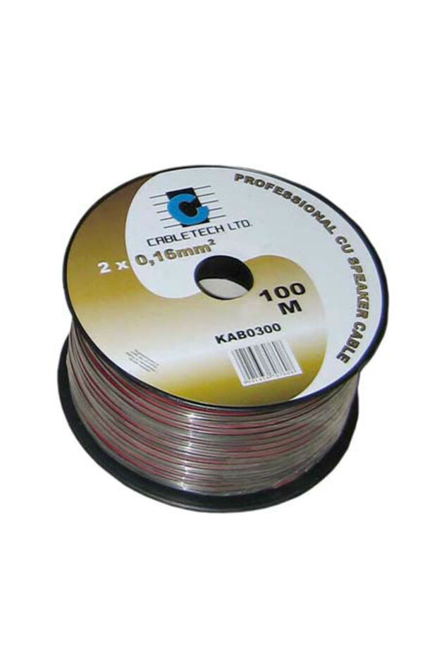 Cablu difuzor 1.5mm rolă 100m Cu - 1