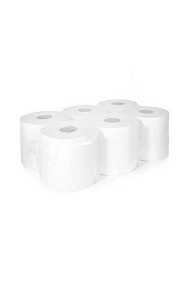Maxi Kitchen Roll Tissue Paper Towels, 2-ply, 600gm - Pack of 6 Rolls