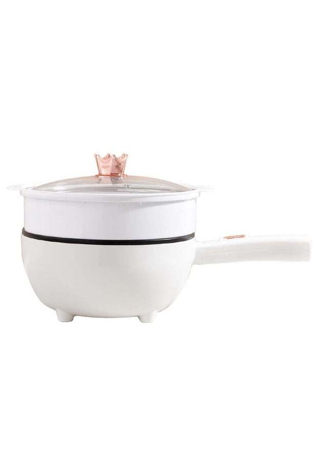 4L Electric Hot Pot with Steamer and Temperature Control
