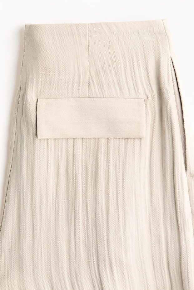 Barrel Paçalı Krinkle Pantolon - 6