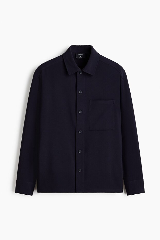 Four-way Stretch Overshirt Gömlek - 6
