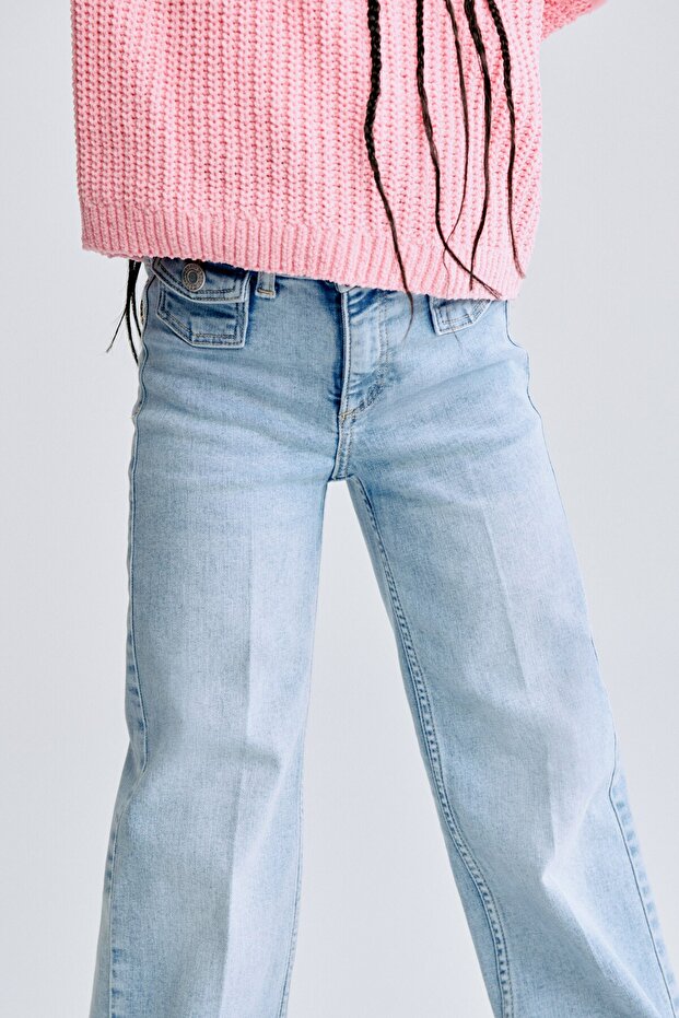 Wide Leg Jeans - 2