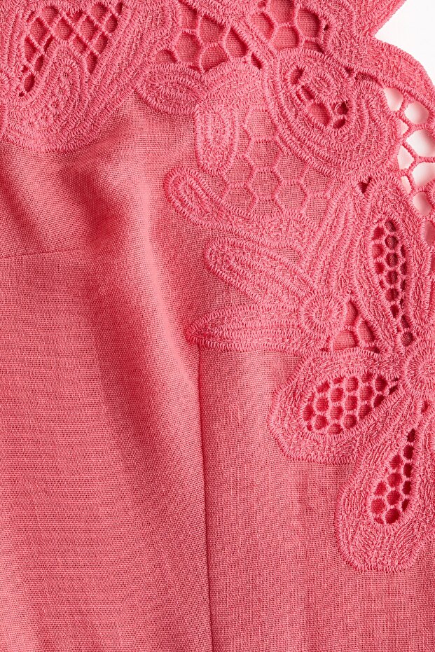 Nakış İşlemeli Elbise - 6