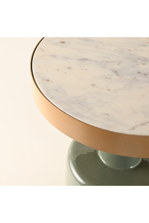 Marble Side Table 36*36*51 cm - 3