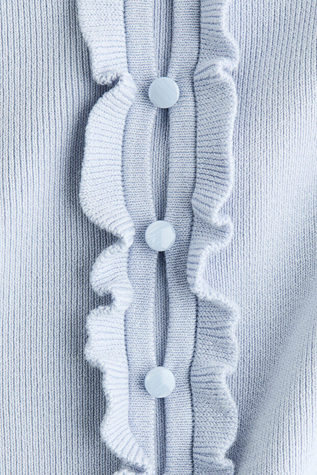 Fırfır Şeritli Hırka - 2