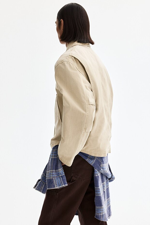 Kısa Workwear Ceket - 6