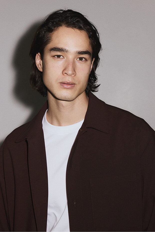 Four-way Stretch Overshirt Gömlek - 1