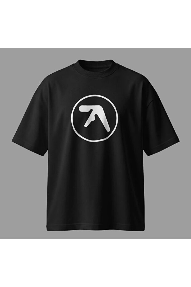 Aphex Twin Logo Oversize Tişört - 2