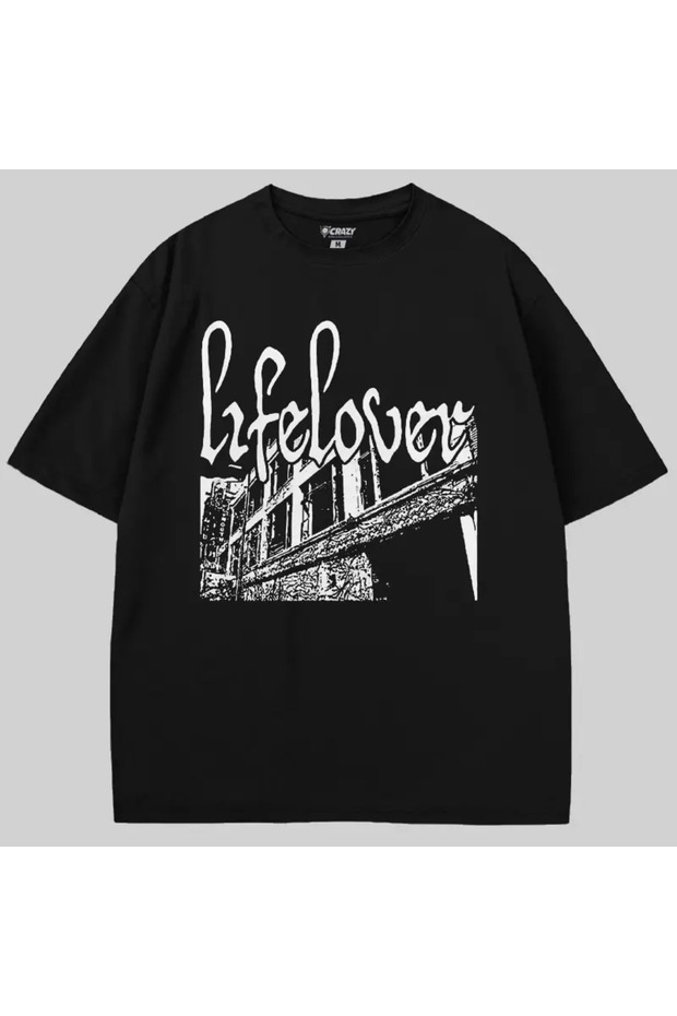 Lifelover Black Metal Dsbm Oversized T-Shirt