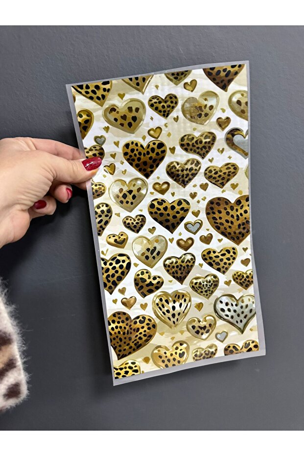 Iron-On Leopard Transfer Print Arma 29X16 cm