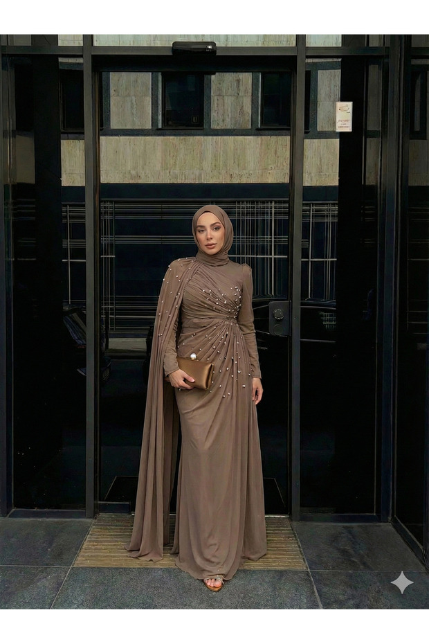 Kumru Tesettür Abiye - 1